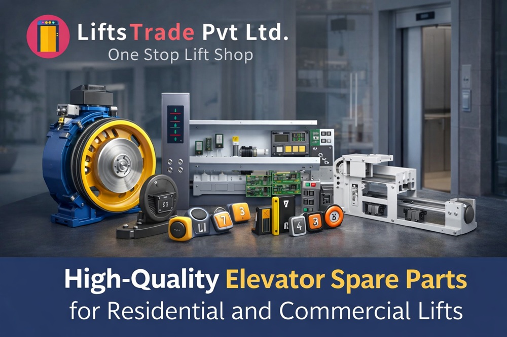 High Quality Elevator Spare Parts for Residential and Commercial Lifts