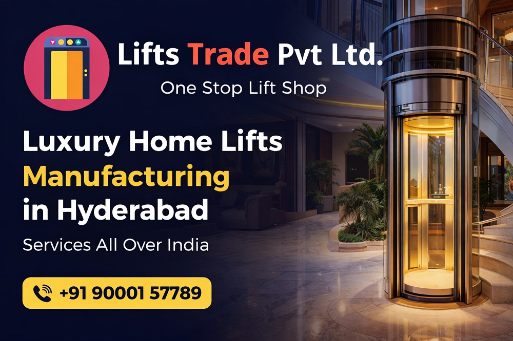 Luxury Home Lifts Manufacturing in Hyderabad