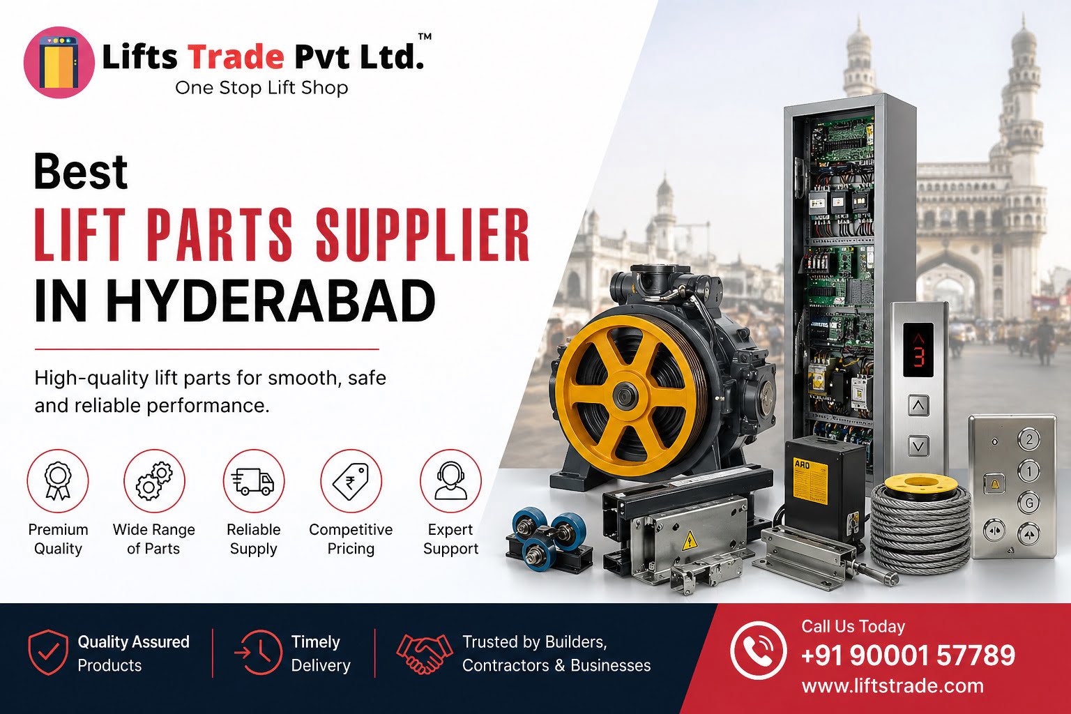 Best Lift Parts Supplier in Hyderabad