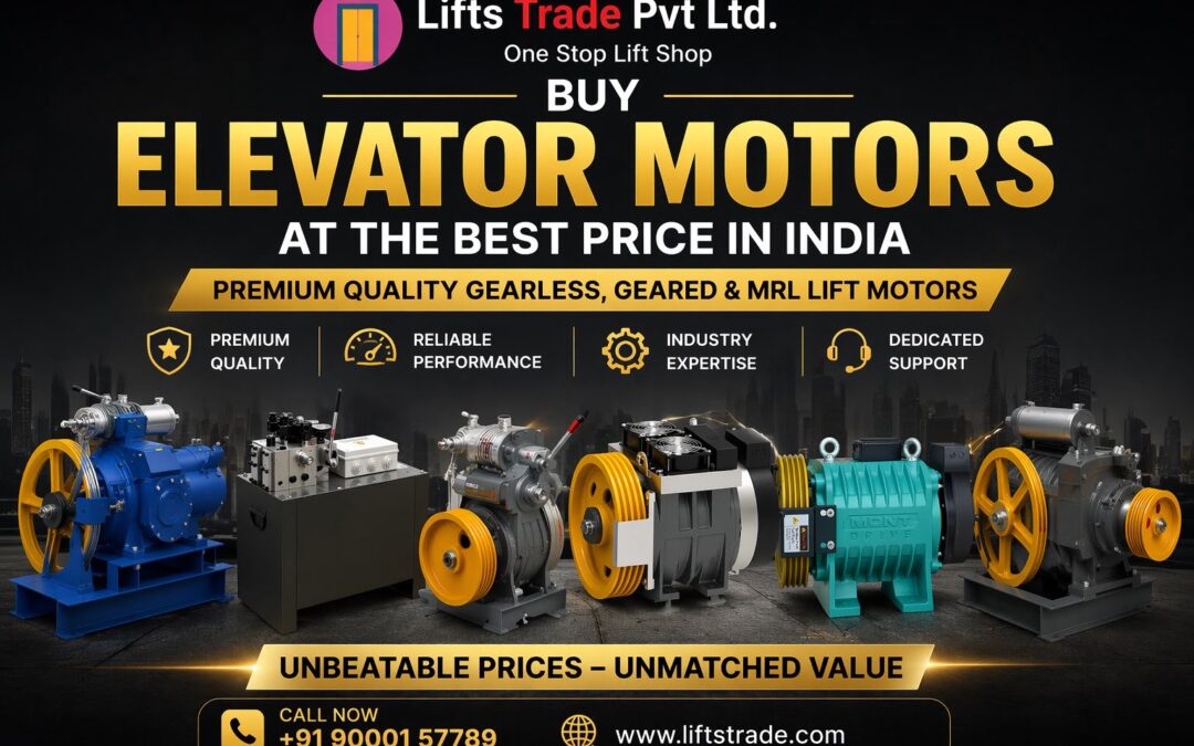 Buy Elevator Motors at the Best Price in India Premium Quality Guaranteed