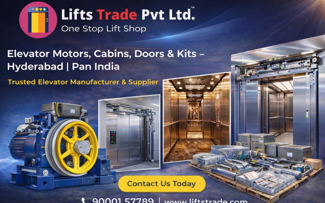 Elevator Motors, Cabins, Doors & Kits – Hyderabad | Pan India