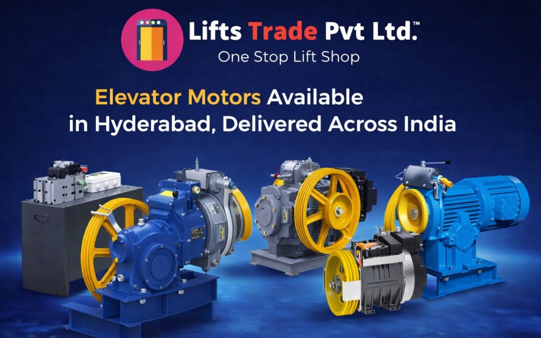 Elevator Motors in Hyderabad – Lift Machines Delivered Across India