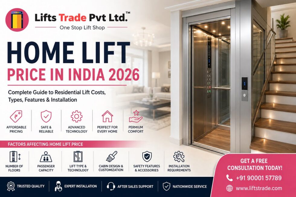 Home Lift Price in India 2026 - Latest Residential Lift Cost Guide