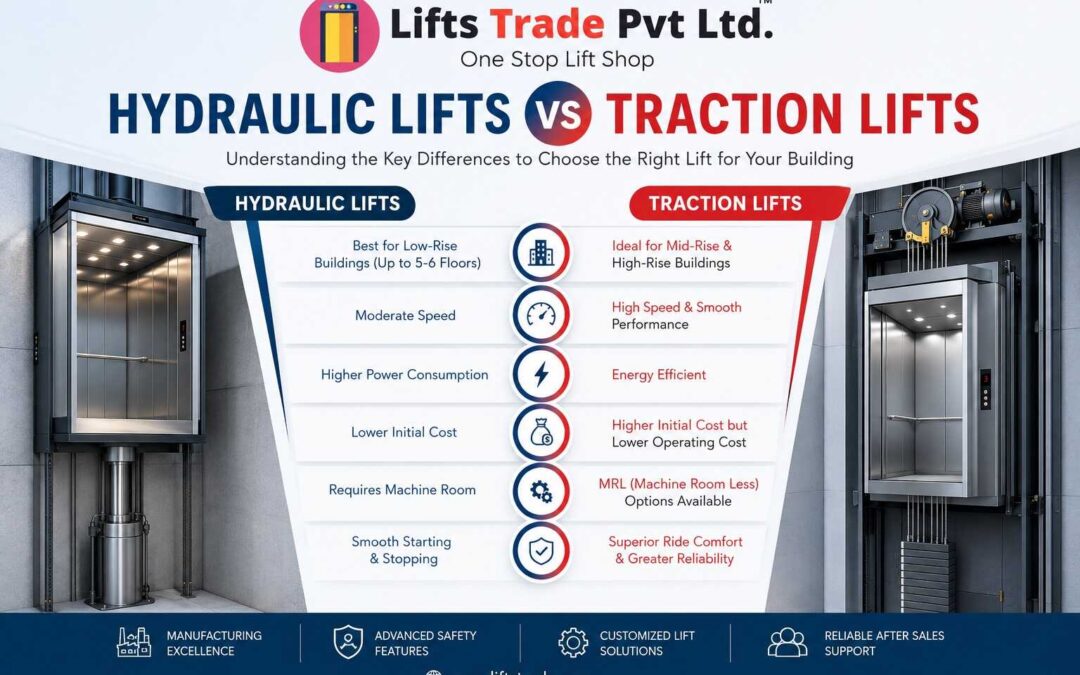 Hydraulic vs traction lifts comparison