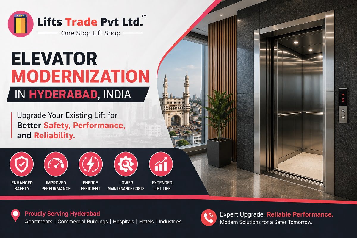 Elevator Modernization in Hyderabad-India - LiftsTrade Pvt Ltd - Lifts Trade Pvt Ltd. Elevator Modernization in Hyderabad-India - LiftsTrade Pvt Ltd