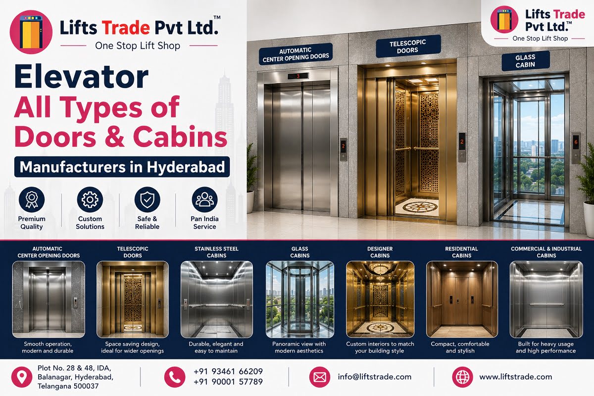 Elevator All Types of Doors Cabins Manufacturers in Hyderabad Elevator All Types of Doors Cabins Manufacturers in Hyderabad