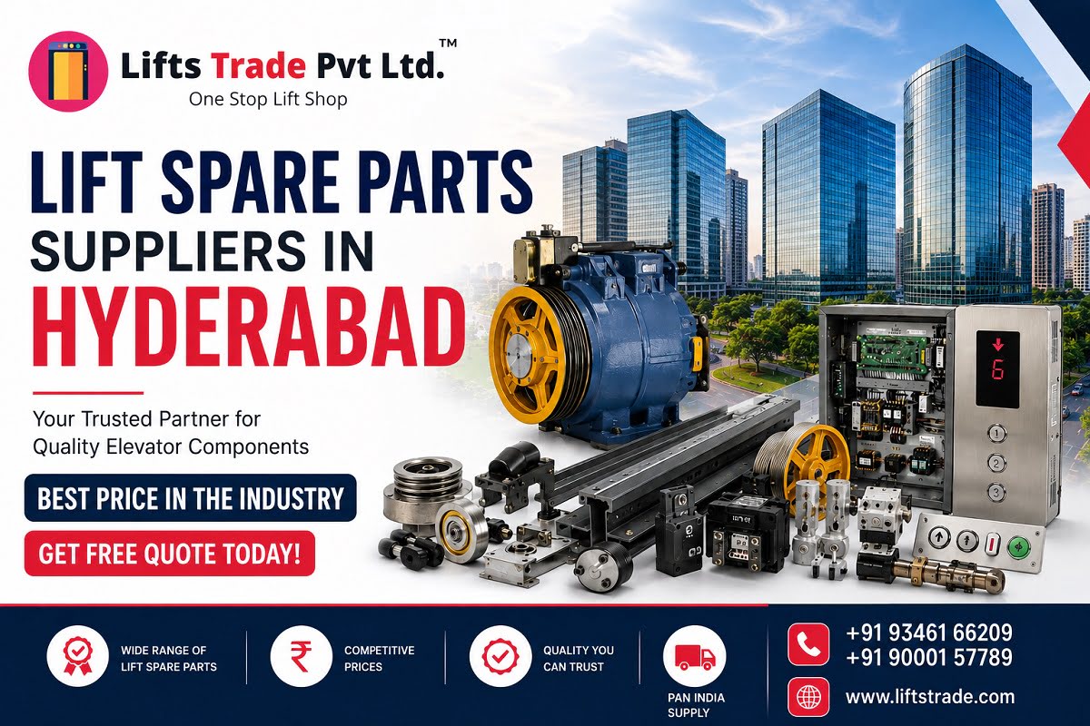 Lift Spare Parts Suppliers in Hyderabad